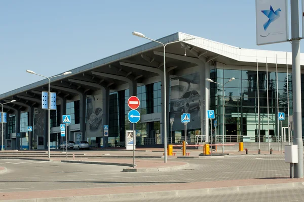 stock image The new terminal building of the Kharkiv airport