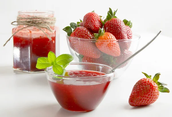 stock image Strawberries marmalade