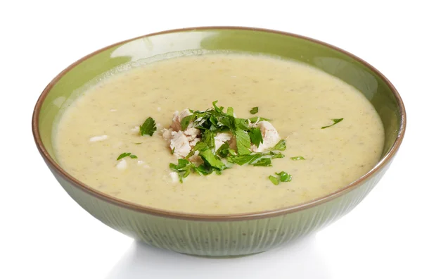 Сливочный суп с петрушкой — стоковое фото