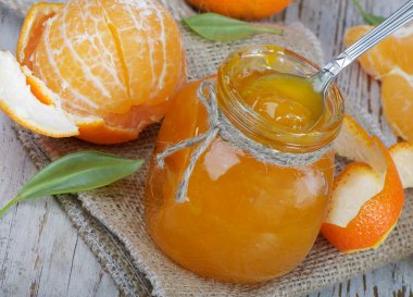 Orange jam clipart