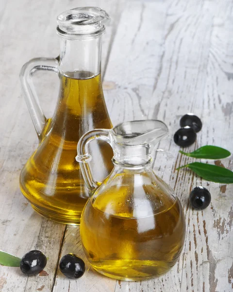 Oliwy z oliwek i oliwki czarne — Zdjęcie stockowe