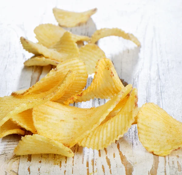 Potatischips — Stockfoto