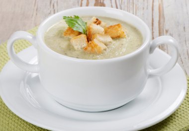 croutons kremalı çorba