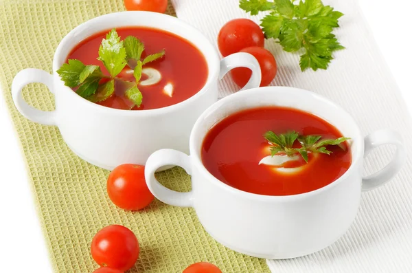 टोमॅटो सूप — स्टॉक फोटो, इमेज