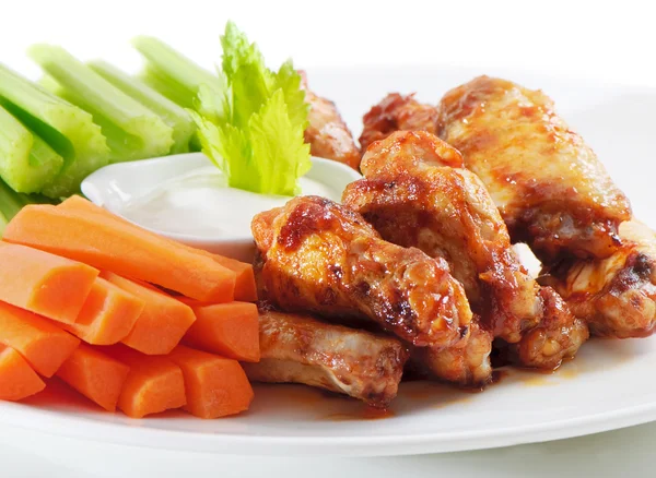 Buffalo chicken wings — Stock Photo, Image