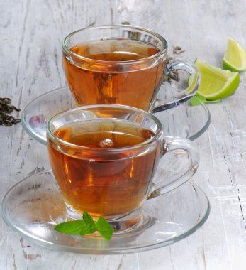 Fincanda çay.