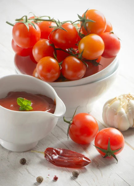 Tomatsås — Stockfoto