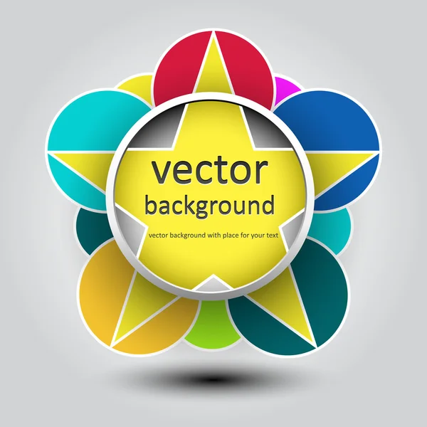 Abstrakt vektor bakgrund — Stock vektor