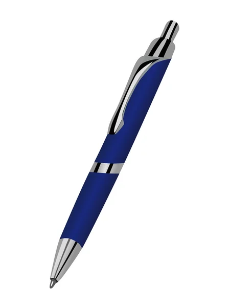 白い背景に隔離されたペン — ストックベクタ
