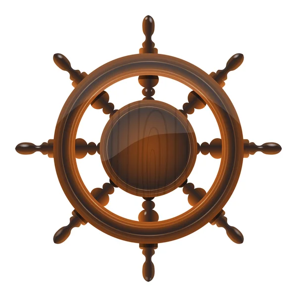Ship wheel — Stock Vector