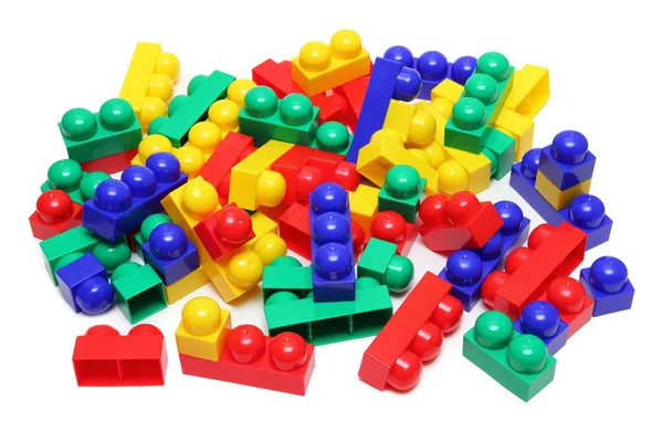 Meccano blocos de brinquedos — Fotografia de Stock