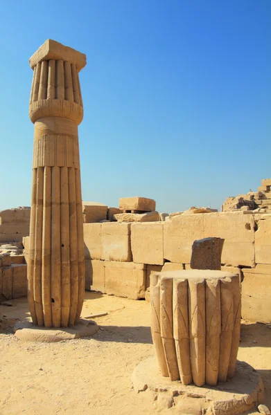 Kolumner i karnak-templet — Stockfoto