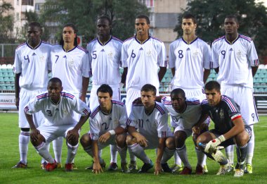 France (Under-21) national team clipart