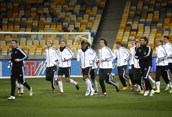 Stock image German national football team players