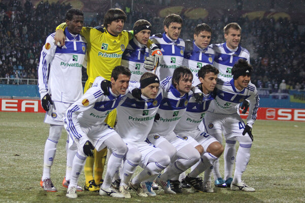 FC Dynamo Kyiv team