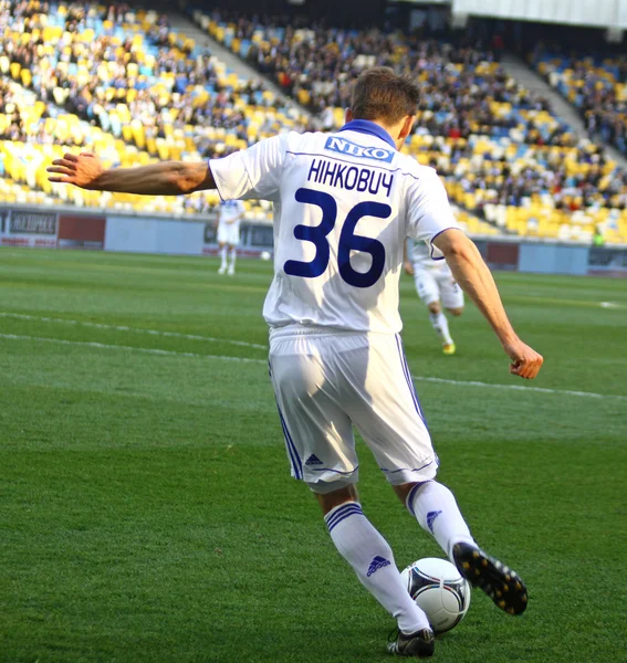 Milos Ninkovic de Dinamo Kiev — Foto de Stock