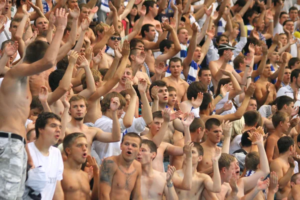 Tifosi della Dinamo Kiev FC — Foto Stock