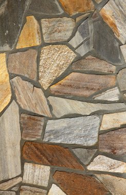 Vintage stone wall clipart