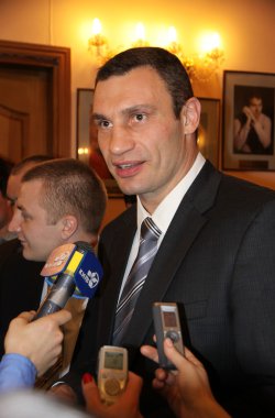 vitali klitschko ünlü boksör ve wbc dünya Ağırsiklet şampiyonu