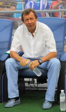 FC Dynamo Kyiv's manager Yuri Semin clipart