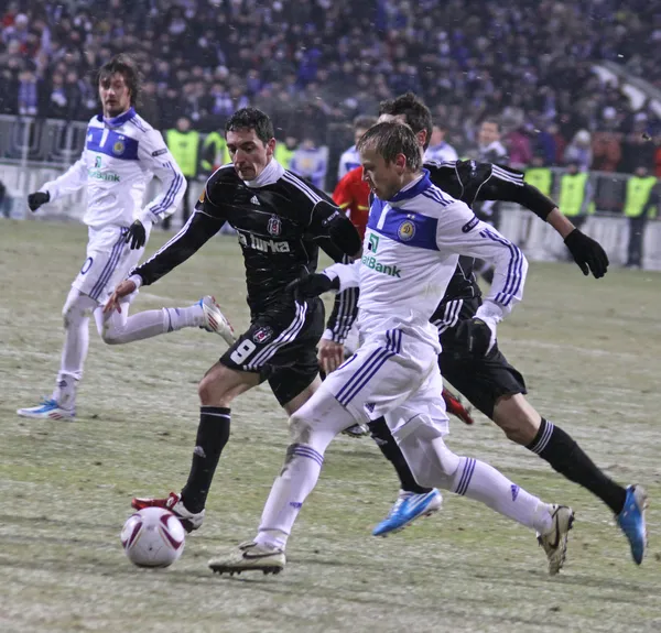 FC dynamo Kyjev vs besiktas — Stock fotografie