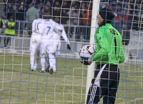 Goalkeeper Rustu Recber of Besiktas — Stock Photo, Image
