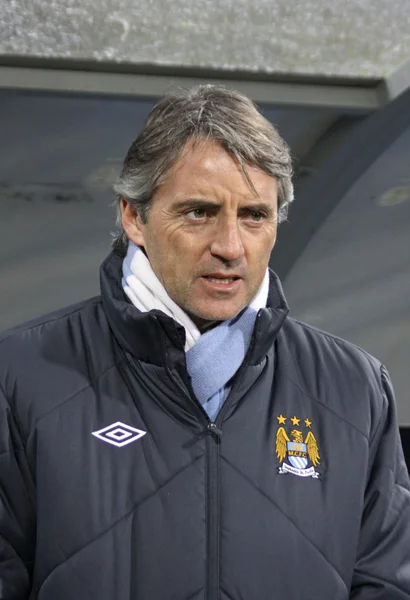 Directeur du FC Manchester City Roberto Mancini — Photo