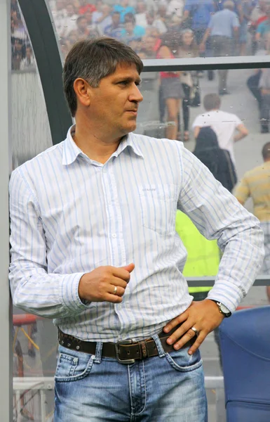 Gerente do FC Obolon Serhiy Kovalets — Fotografia de Stock