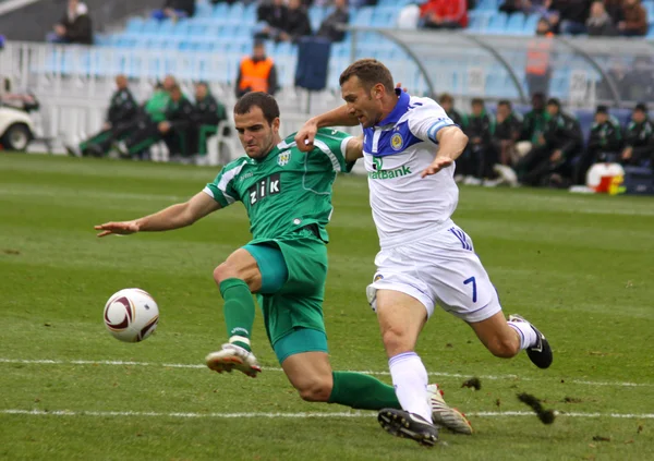 Dinamo Kiev vs Karpaty Lviv — Stok fotoğraf