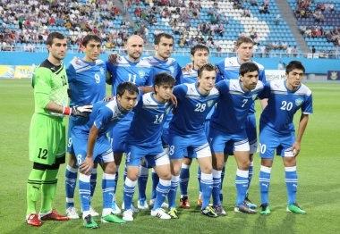 Uzbekistan national football team clipart