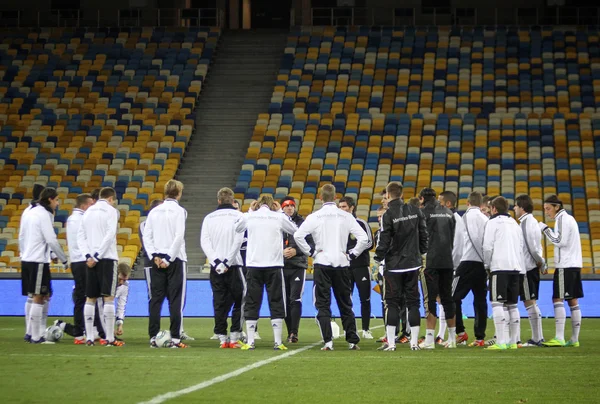 Игроки сборной Германии по футболу — стоковое фото