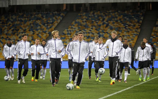 Joueurs de l'équipe nationale allemande de football — Photo
