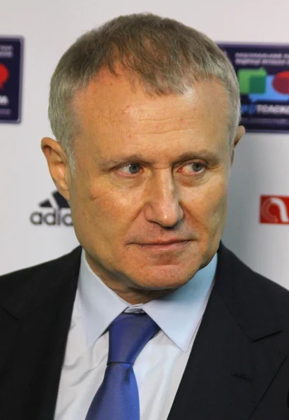 De Voorzitter van de voetbalbond van Oekraïne grygoriy surkis — Stockfoto