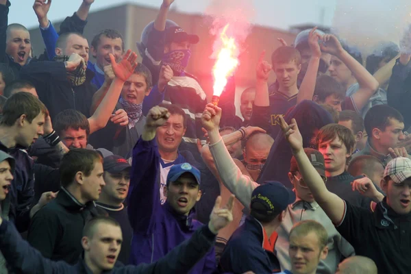 FC Dynamo Kyiv ultra supporters — Stock Photo, Image