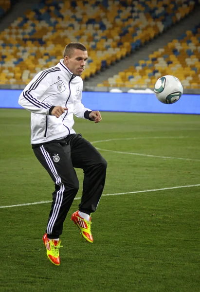 Lukas Podolski di Germania — Foto Stock