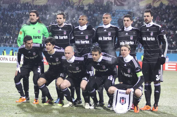 Besiktas Istanbul squadra — Foto Stock