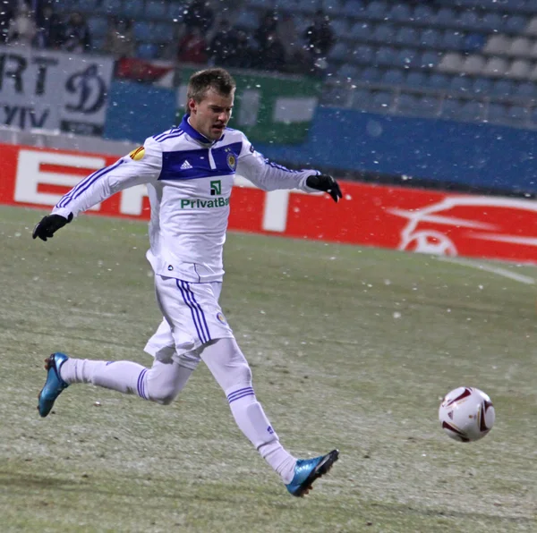 Andriy yarmolenko von Dynamo Kiew — Stockfoto
