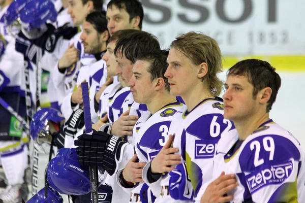 Kazachstan Hokej na lodzie-drużyny narodowej — Zdjęcie stockowe