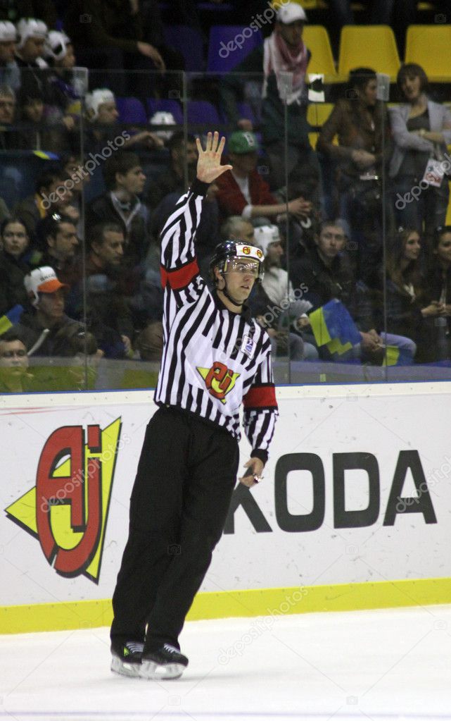 Ice-hockey referee – Stock Editorial Photo © katatonia82 #9697759