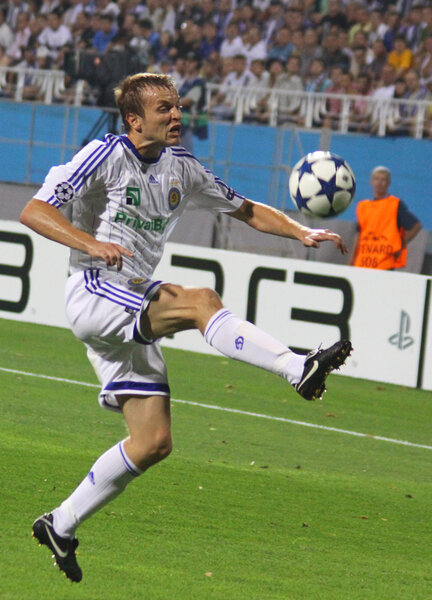 Oleg Gusev of Dynamo Kyiv