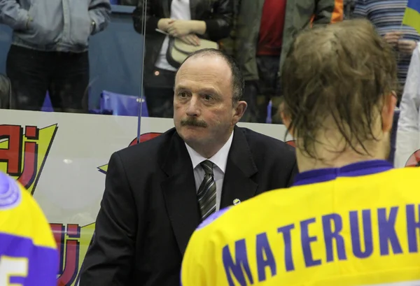 Ukrayna'nın baş antrenörü david lewis — Stok fotoğraf