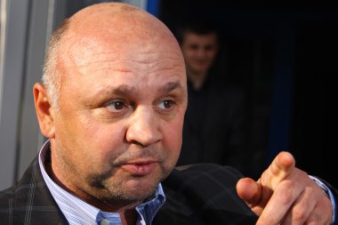 FC Zakarpattya Uzhgorod manager Igor Gamula clipart