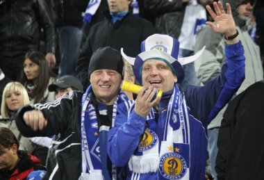 FC Dynamo Kyiv supporters clipart