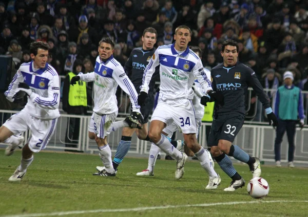 Dynamo Kyjev vs manchester city — Stock fotografie