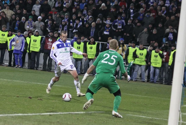 Dynamo Kiev vs manchester city — Stockfoto