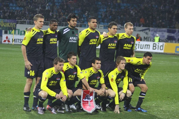 AZ Alkmaar team — Stockfoto