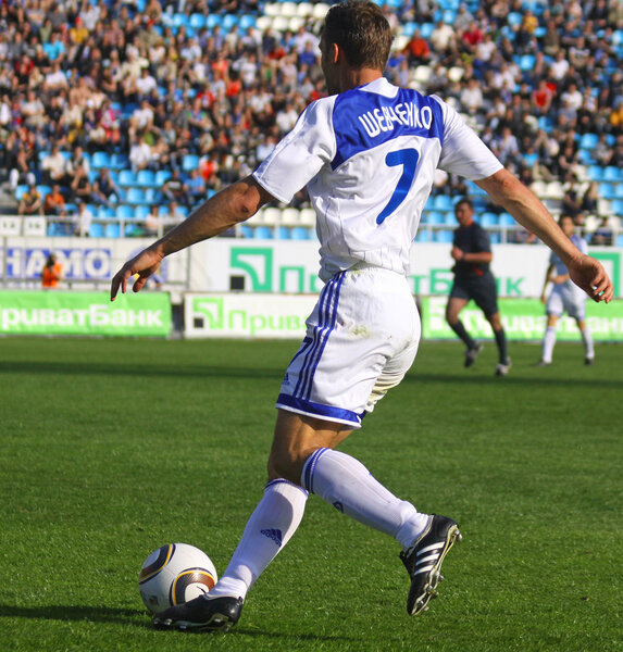 Andriy Shevchenko of Dynamo Kyiv