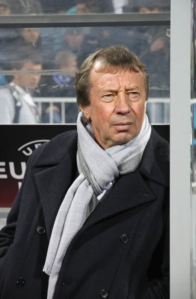FC Dynamo Kiev manager Yuri Semin — Stockfoto