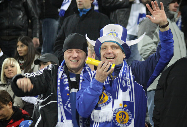 FC Dynamo Kyiv supporters