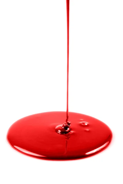 Kırmızı sıvı — Stok fotoğraf